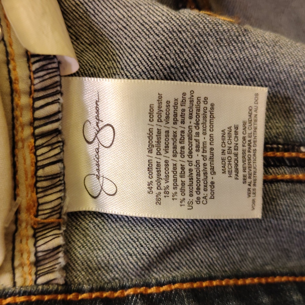 Jessica Simpson Ventura Adored Ankle Skinny Jean. Size 10/30 - Picture 7 of 11